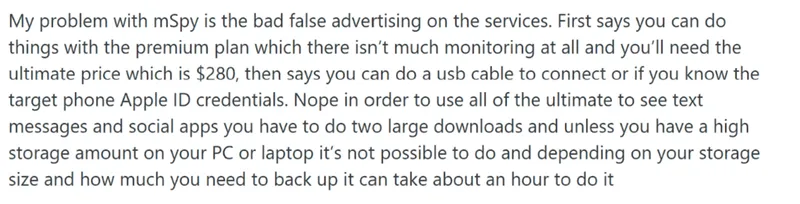 mSpy review on Reddit mSpy review on Reddit