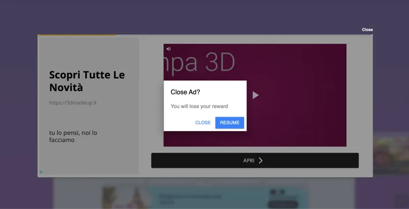 A StoriesDown Instagram viewer tested on a public profile – many ads.