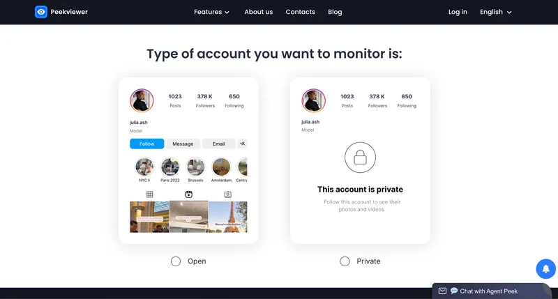 Peekviewer used as a private Instagram profile bio viewer. Peekviewer used as a private Instagram profile bio viewer.