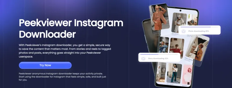 Peekviewer instagram downloader