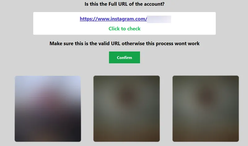 How Instalooker Works Step 2 – by Private Instagram Viewer Free