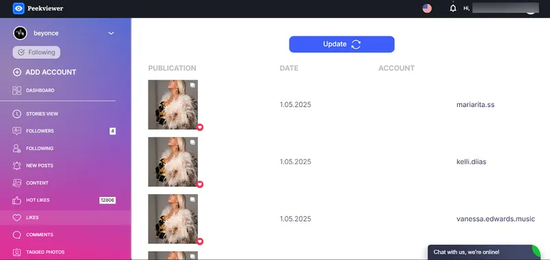 view followers in Peekviewer userspace view followers in Peekviewer userspace