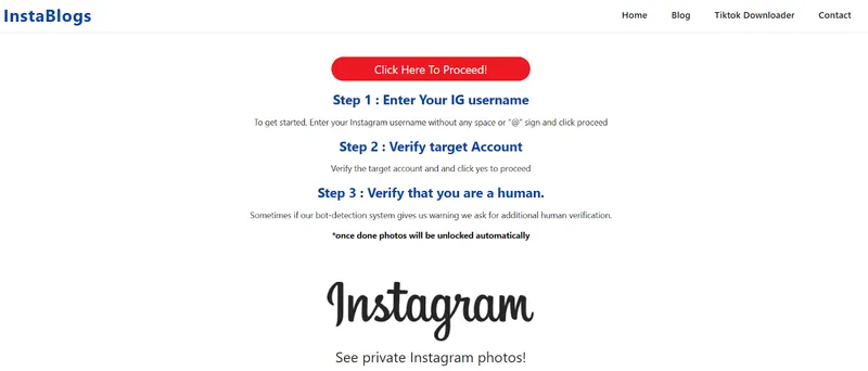 How GWAA Works Step 1 – by Private Instagram Viewer Free
