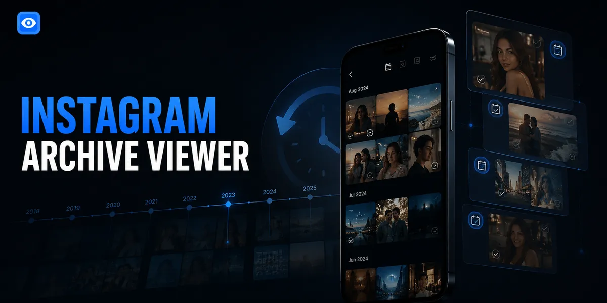 Instagram archive viewer