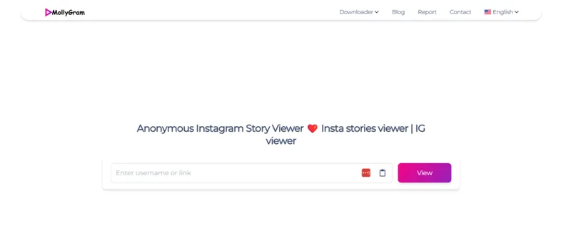 Hesap olmadan Instagram'a bakmak için üçüncü taraf uygulamaları kullanın: MollyGram