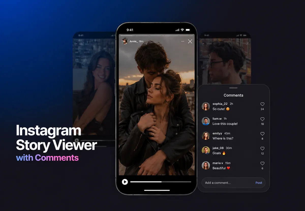 Instagram Story Viewer with Comments