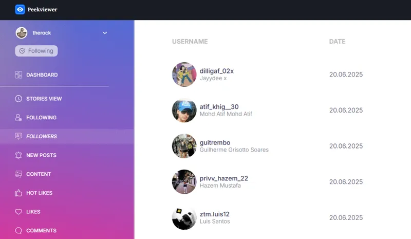 Peekviewer Follower Viewer Peekviewer Follower Viewer