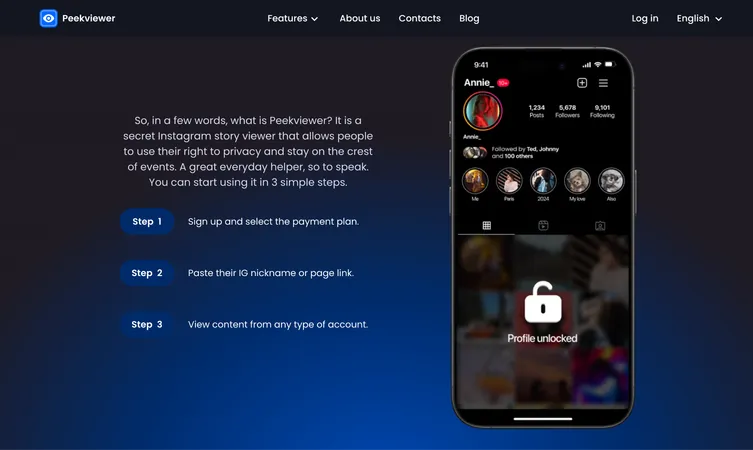 how to not fall in Instagram activity status glitch with Peekviewer