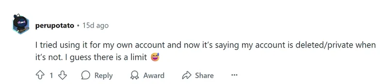 Screenshot showing a Reddit review discussing Dolphin Radar Screenshot showing a Reddit review discussing Dolphin Radar