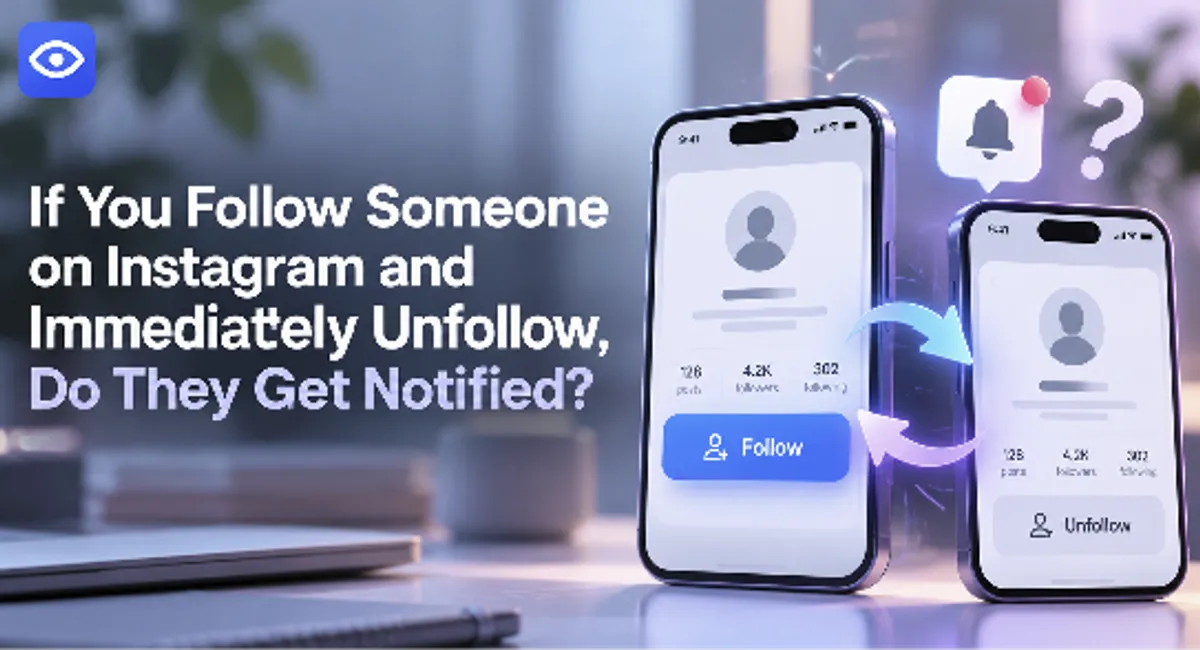If You Follow Someone on Instagram and Immediately Unfollow, Do They Get Notified?