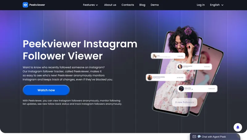 How to see who your boyfriend recently followed on Instagram? Use Peekviewer following tracker