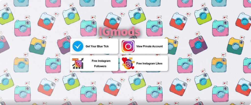 Igmods as a private Instagram viewer. How it works