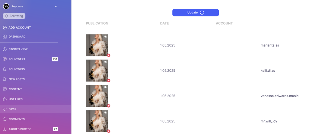 How to see who your boyfriend interacts with on Instagram with Peekviewer: catch all likes