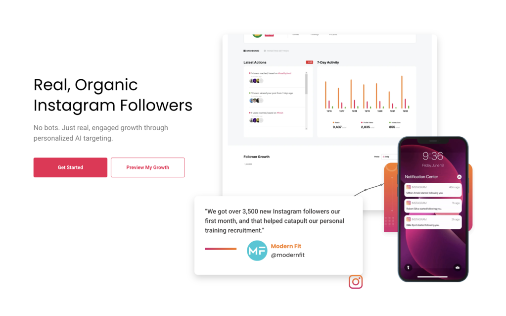 Free Instagram profile analyzer tools for public accounts: Path Social